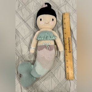 Cuddle + Kind 13 inch Luna Mermaid doll. Good, used condition.